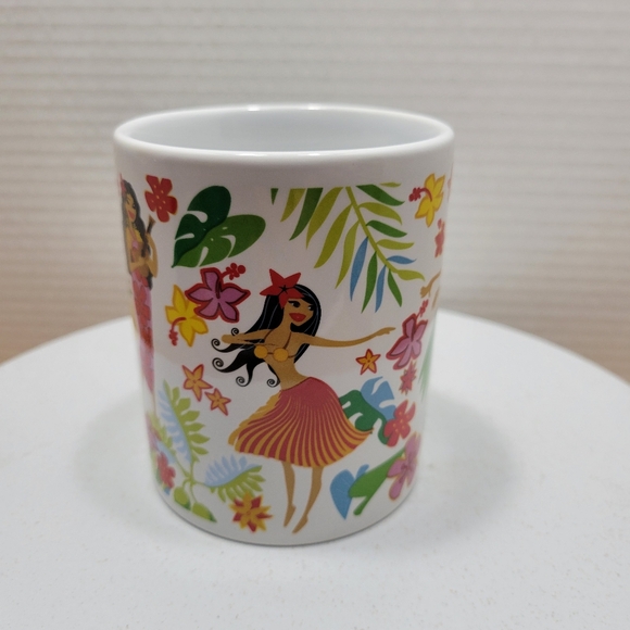 Island Hula Honeys Hawaiian luau coffee mug hula dancers cup - Picture 4 of 12